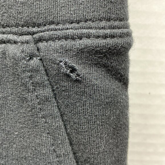 Large Set Sport Savvy Striped/Solid French Terry Short Sleeve & Crop Pant Set - Picture 9 of 13